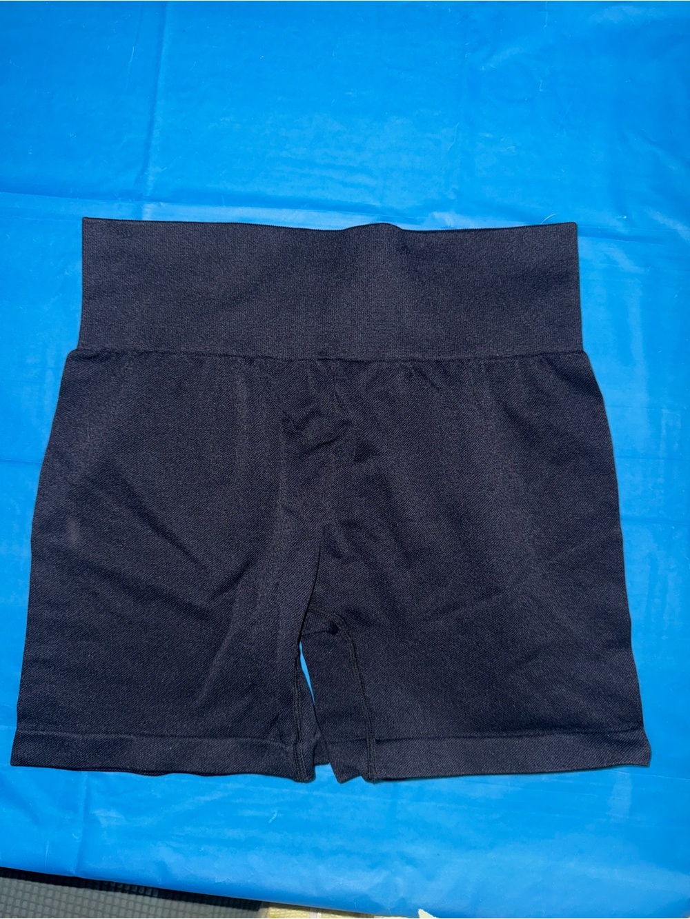 High-Waist Black Women’s Performance Shorts